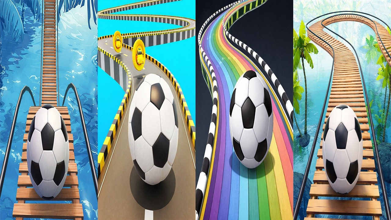 Going Balls VS City Ball Run VS Rolling Ball Sky Escape VS Rollance Adventure Balls Ep 1