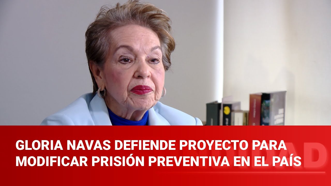 En Profundidad: Gloria Navas defiende proyecto para modificar prisión preventiva en Costa Rica