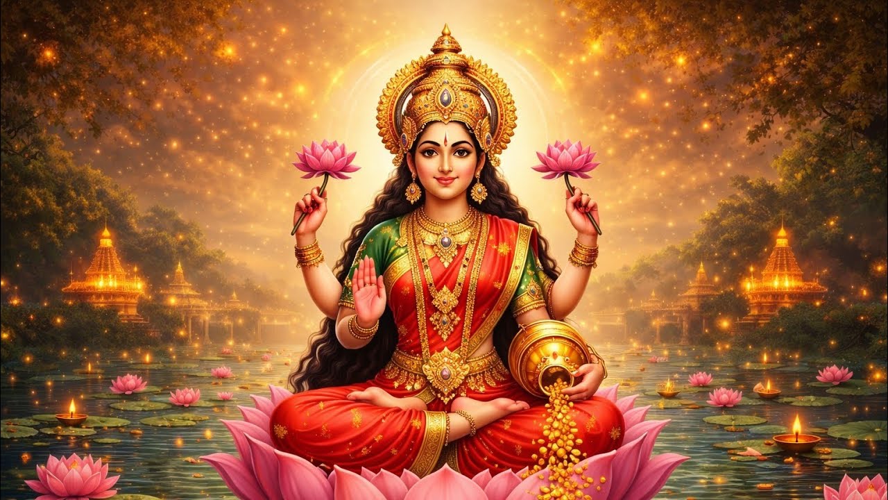 🙏 Maa Lakshmi Chalisa 🙏| Full Original Chalisa | Blessings of Wealth#@OkSadhviGupta-OK 