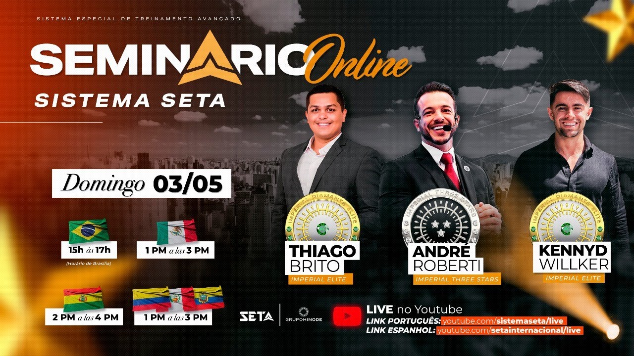 Seminario Online SETA Internacional 03/05/2020
