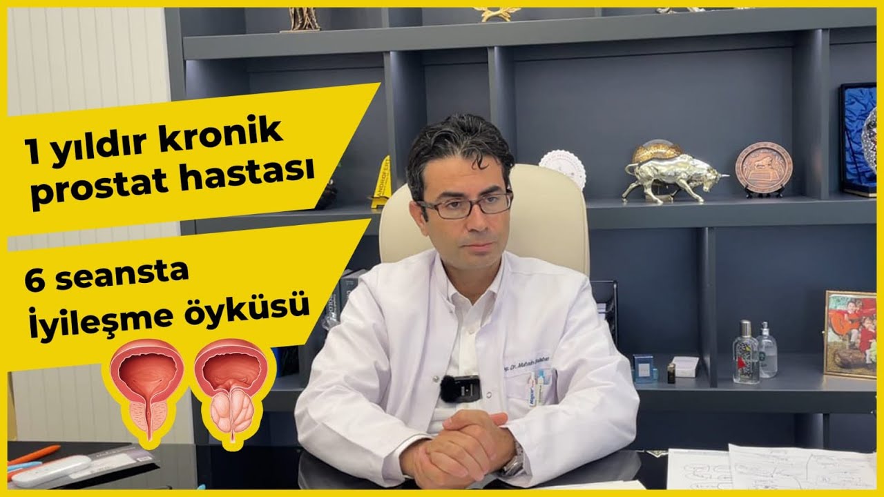 Kliniğimize geldiğinde 1 Yıldır Kronik #Prostatit Sorunu olan hastamızın 6 seansta İyileşme öyküsü