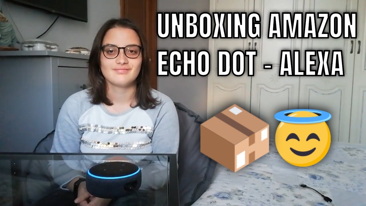 FINALMENTE IN MIO POSSESSO! - Amazon Echo Dot UNBOXING - #IrineUnboxa