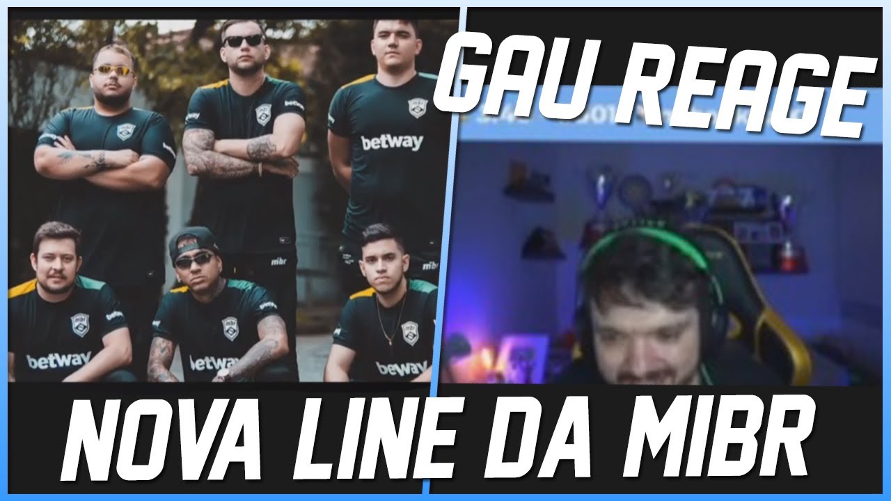 GAULES REAGE AO ANÚNCIO DA NOVA LINE DA MIBR