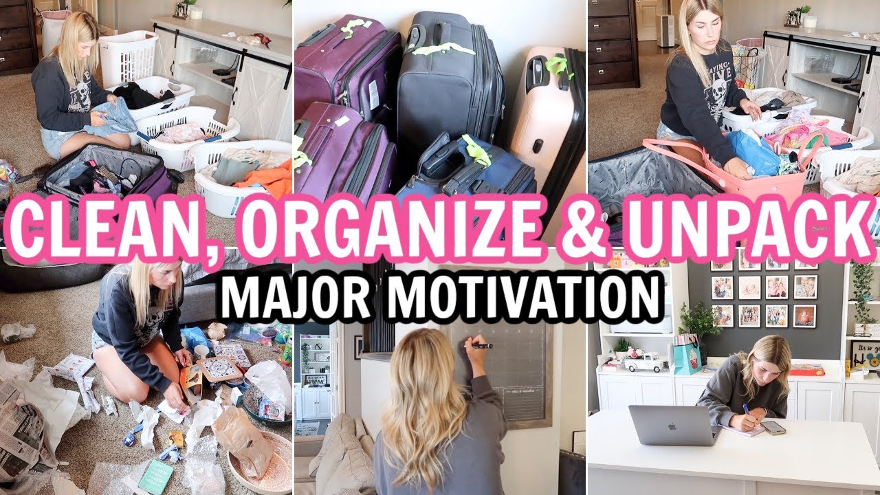 CLEAN & UNPACK WITH ME AFTER VACATION | CLEAN & ORGANIZE 2025 | SATISFYING CLEANING MOTIVATION