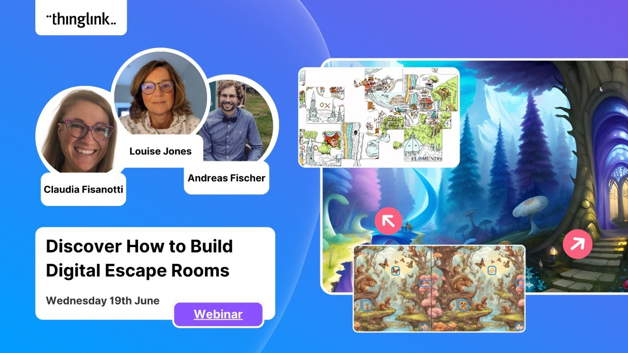 New Webinar! Discover How to Build Digital Escape rooms