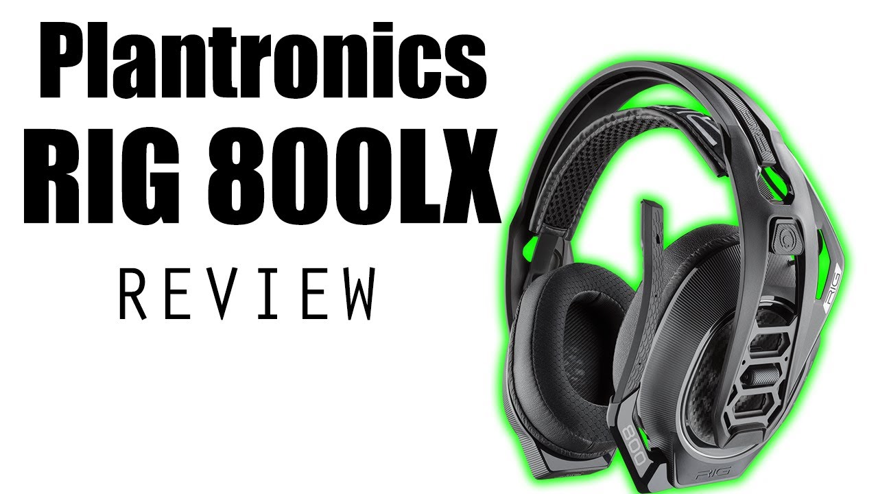 Plantronics RIG 800LX Wireless Headset (late 2017) DOLBY ATMOS