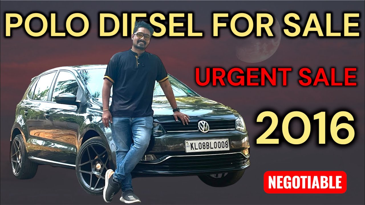 POLO DIESEL HIGH-LINE 2015 LOW KILOMETRES URGENT SALE please WhatsApp 9562212999