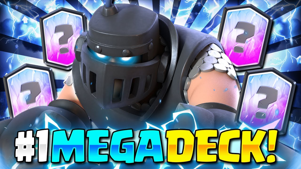 ОНА ПОКОРЯЕТ ВСЕ! НОВАЯ ЛУЧШАЯ КОЛОДА МЕГАРЫЦАРЯ №1 В CLASH ROYALE!! 😱