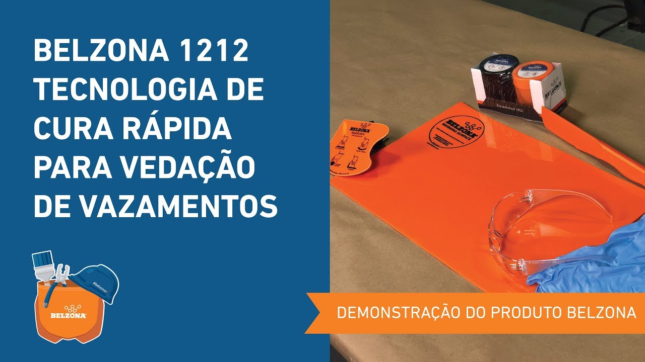 Belzona 1212 - Tecnologia de Cura Rápida para Vedação de Vazamentos