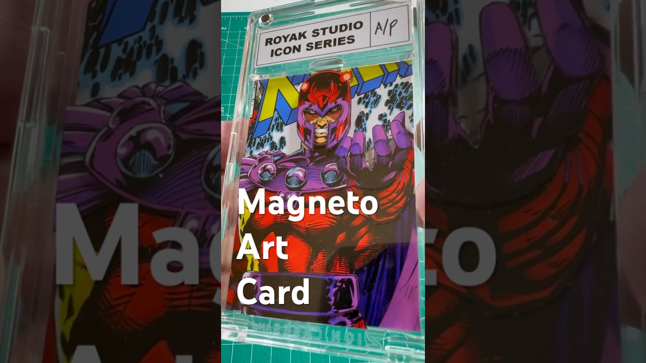 X-Men 1 Magneto Cover Art Card 