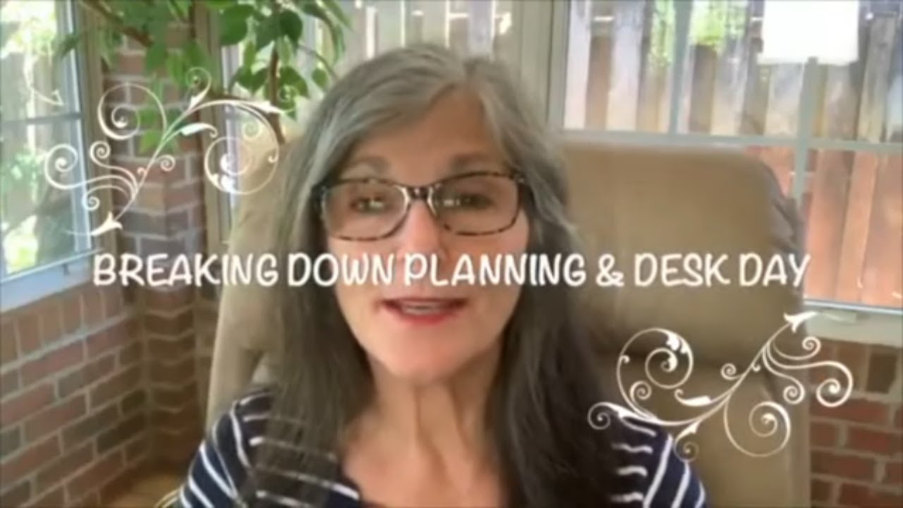 FLYLADY: Breaking Down Planning & Desk Day #flyladykat