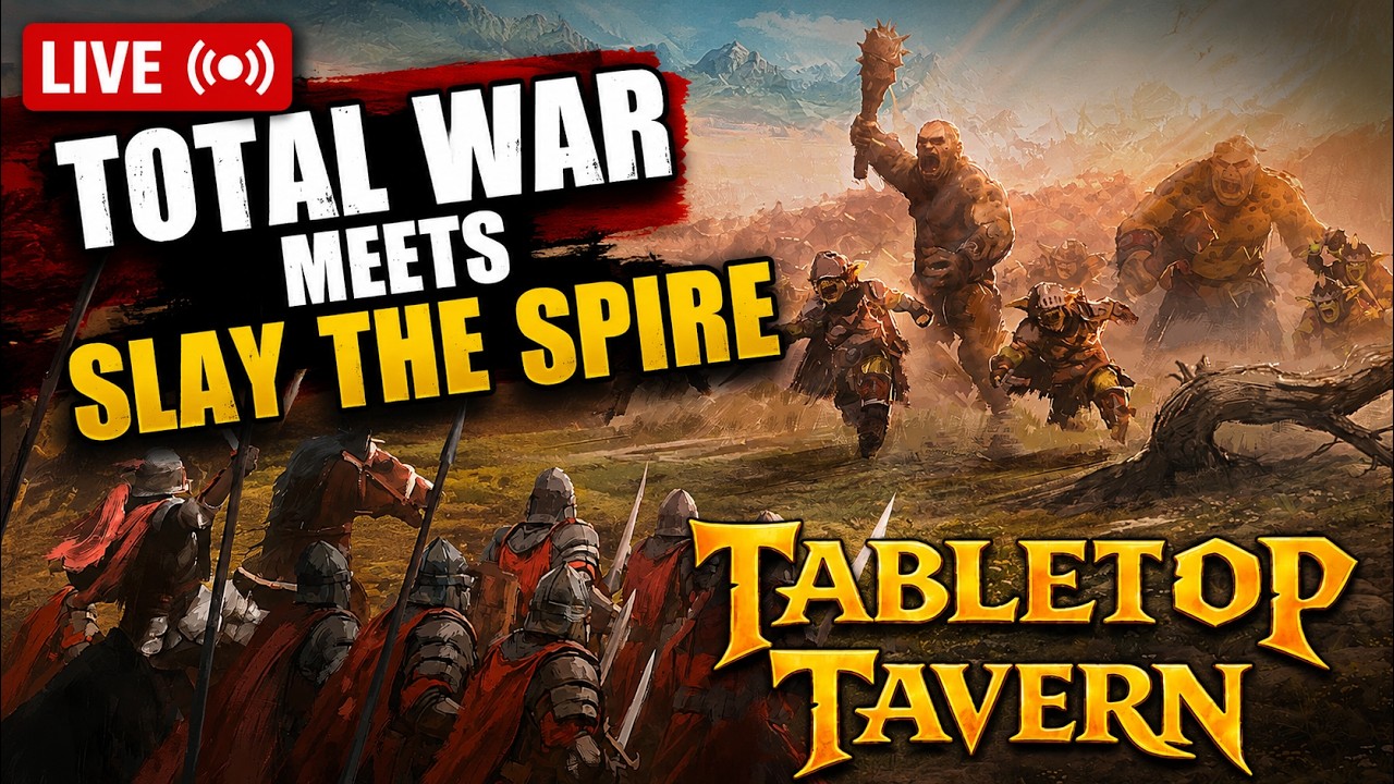 Total War Meets Slay the Spire! Tabletop Tavern (Full Roguelike RTS Run)