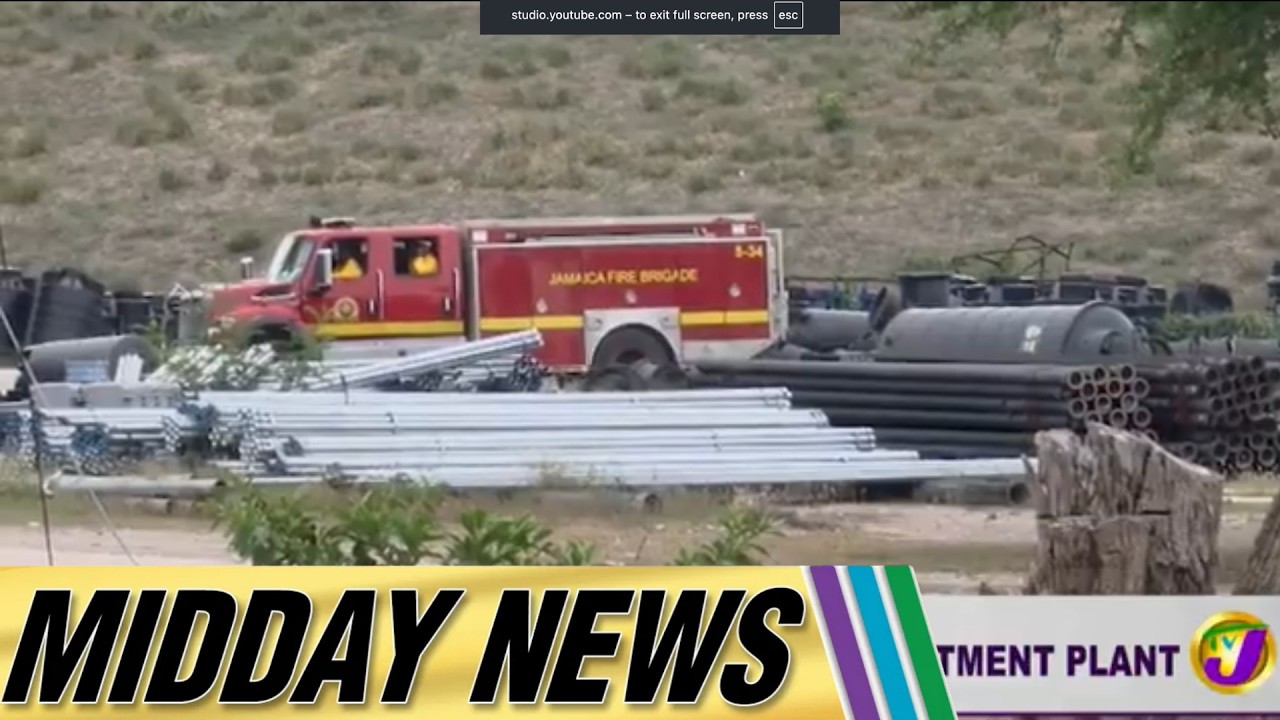 Chlorine Leak At Mona Water Treatment Plant   | Midday News