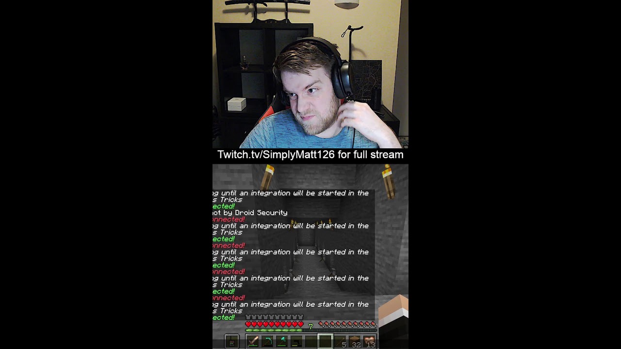 Join us in game! Minecraft w/viewers #shorts
