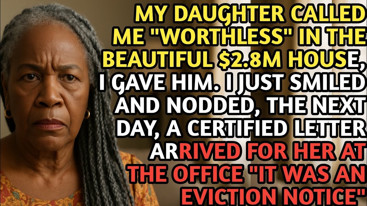 My Daughter Said "You Eat But Don't Help" — So I Quietly Sold the House They Lived In for $2.8M