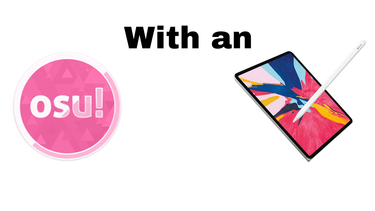 Using an iPad as an osu! tablet (READ DESC) | Use your phone/mobile device as an osu!tablet