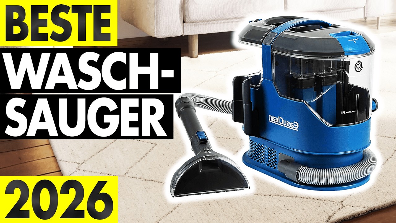 Die besten WASCHSAUGER im Vergleich 2026! ► Nicht kaufen, bevor du das siehst!