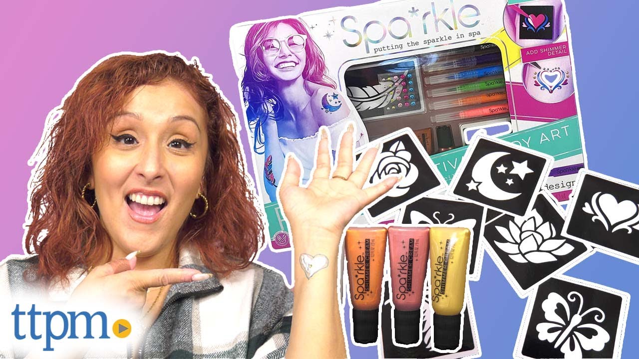 Sparkle Rainbow Festival Body Art Kit from Bright Stripes Review!