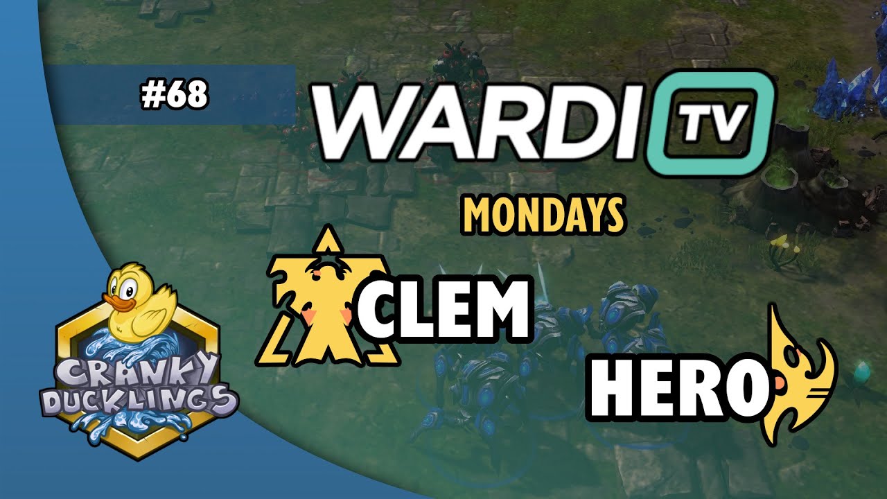Clem vs herO - TvP | WardiTV Mondays #68 | Weekly StarCraft 2 Tournament