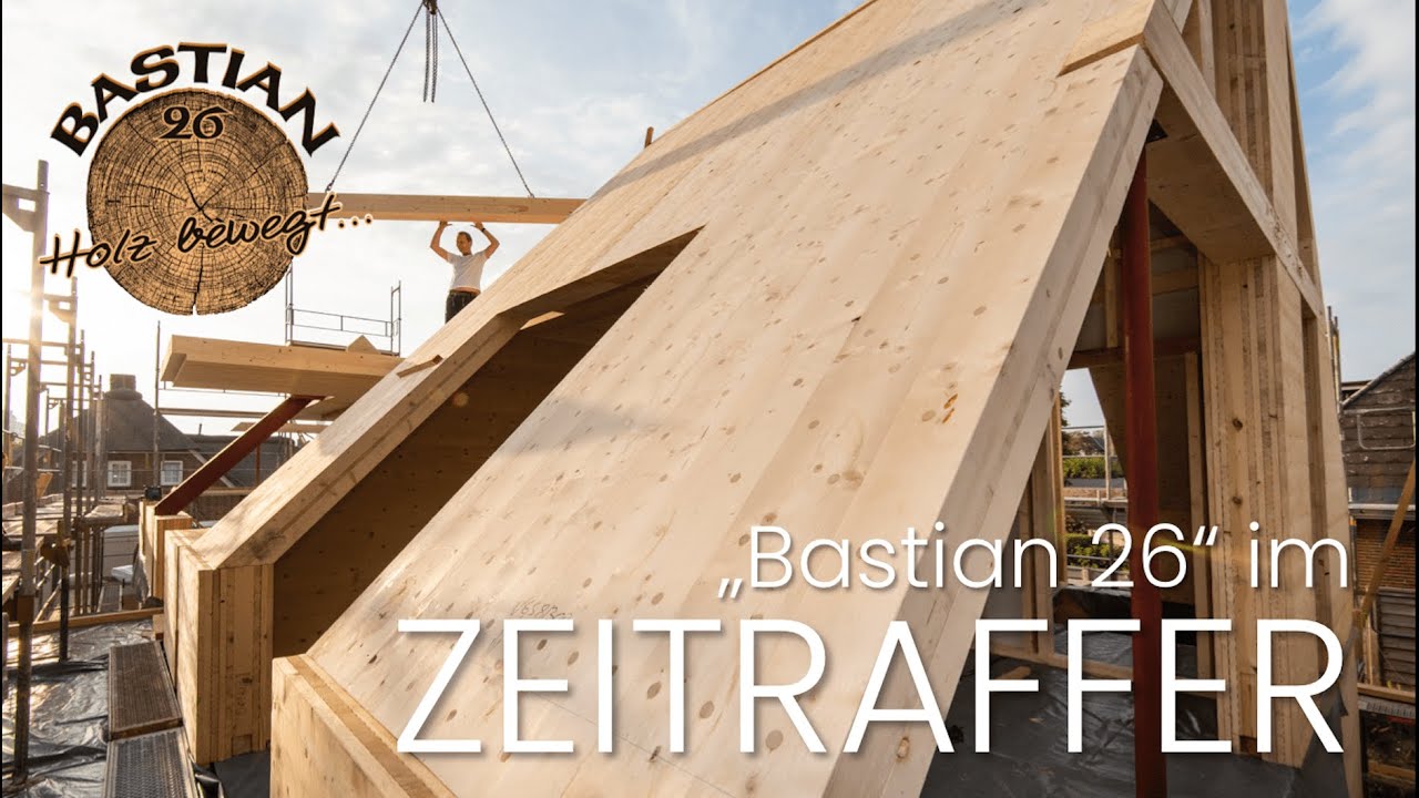 The making of "Bastian 26" - Mondholzhaus im Zeitraffer - Danke für Sylts erstes Thoma Holz100 Haus