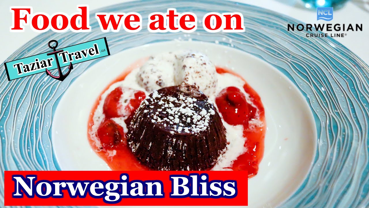 Food on the Norwegian Bliss