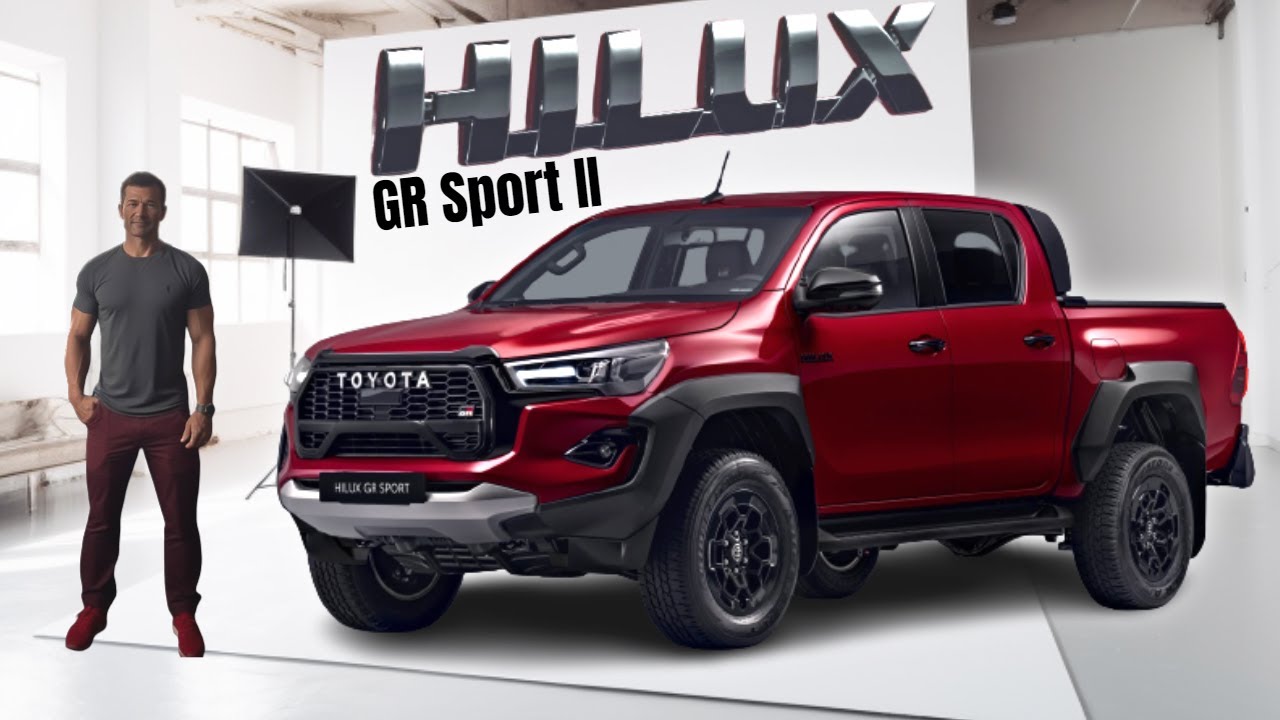 2024 Toyota Hilux GR Sport II Revealed in UK Has Suspension Lift and All Terrain Tires