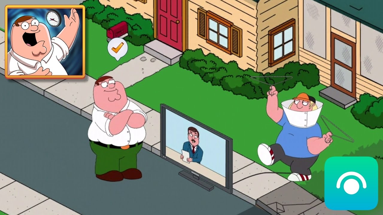 Family Guy: В поисках всякой всячины — демонстрация игрового процесса (iOS, Android)