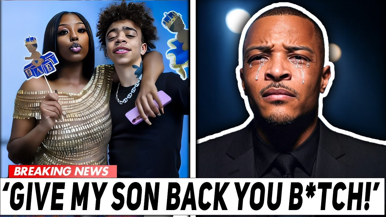 Family DRAMA: T.I. Confronts King Harris&rsquo;s Baby Mama &mdash; Takes His Son BACK!