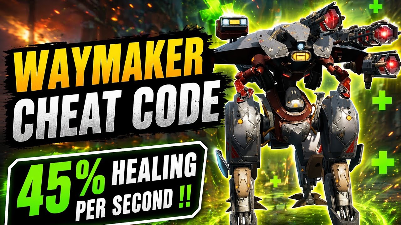 Руководство по способностям WAYMAKER TITAN 🦀 || Тестовый сервер War Robots WR