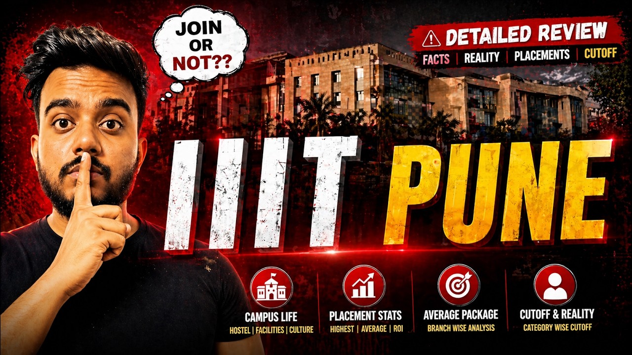 IIIT PUNE Review 2025🔥| Better?? | Placements | Cutoff | Hostel | Pros & Cons #iiitpune