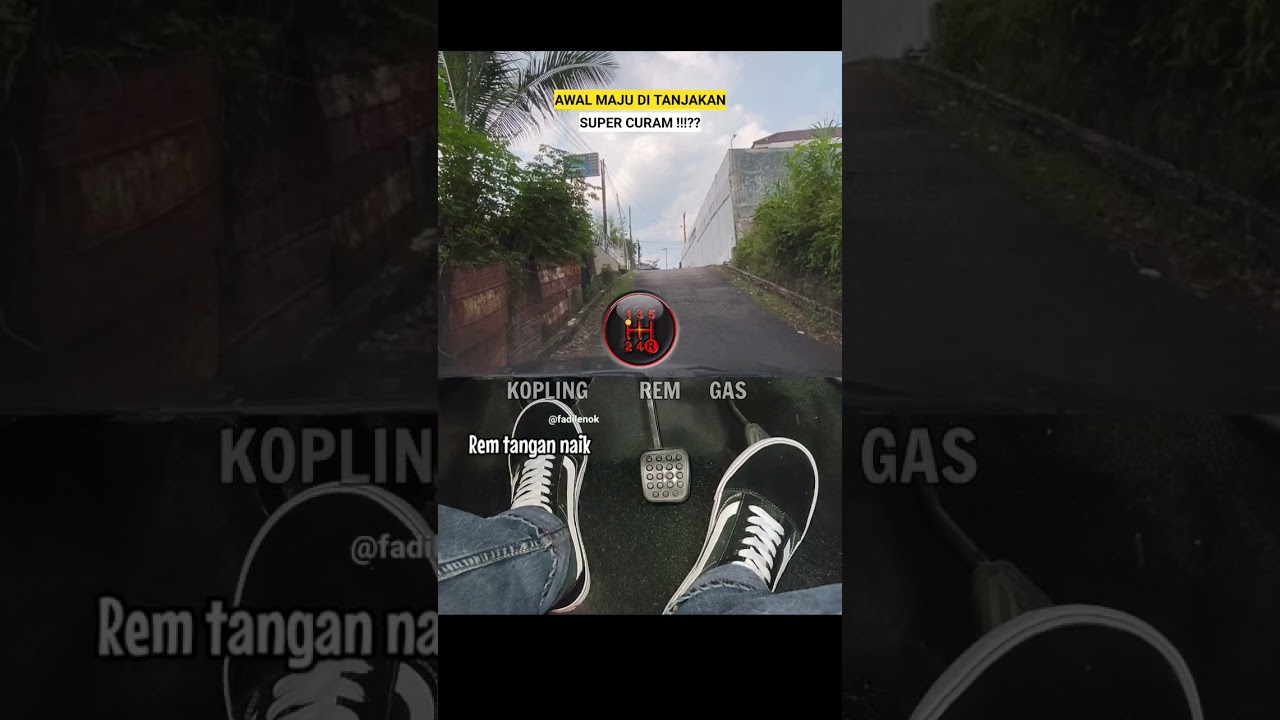 Tanjakan curam #driving #belajarmengemudi #tutorial