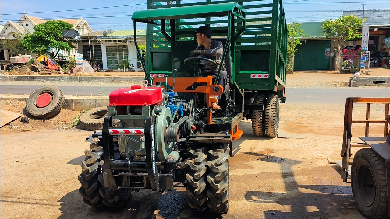 12 tháng 3, 2023 hướng dẫn sử dụng xe công nông 8 lốp..đc 1530 trường chinh gia Lai
