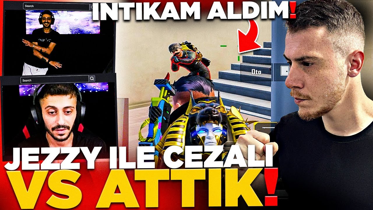 JEZZY'DEN İNTİKAM ALDIM!! CEZALI VS ATTIK!! @jezzy.gaming  | PUBG Mobile
