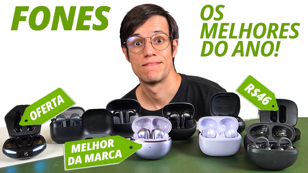 Top 10 Melhores FONES BLUETOOTH 2025 Final do Ano - Qual Vale mais a Pena?