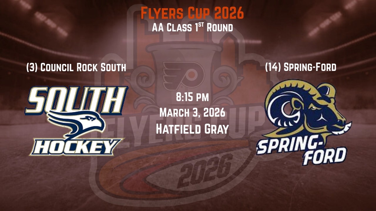 Class AA 1st Round: #3 Council Rock South vs. #14 Spring-Ford - 3-3-26