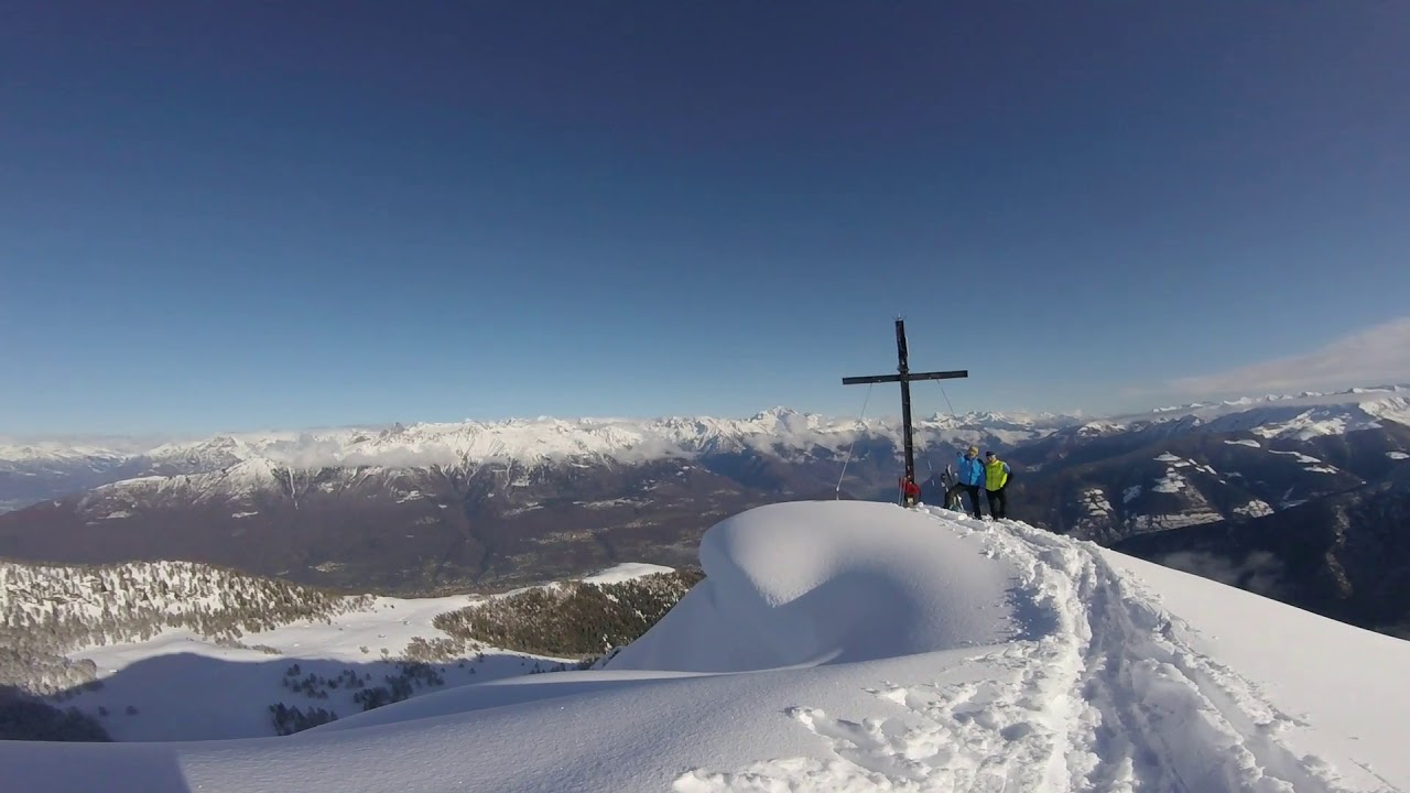 02-12-2019 Scialpinismo alla Cima della Rosetta 2142m, Val Gerola.