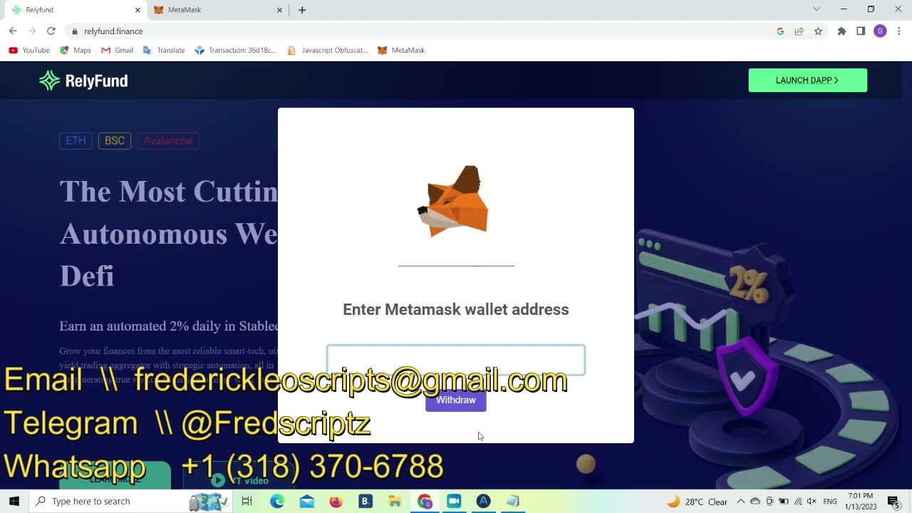 Relyfund Investment Exit Scam Update; HOW TO WITHDRAW YOUR FUNDS FROM Relyfund WEBSITE...