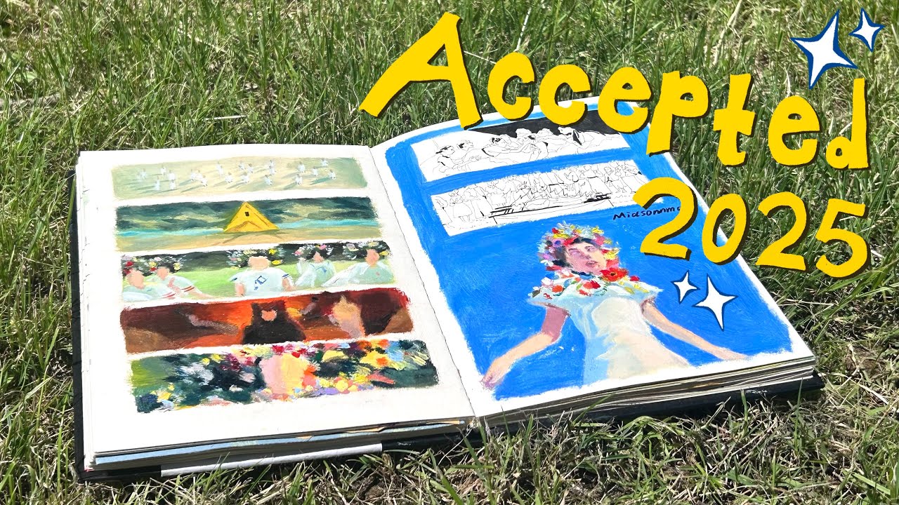 Calarts Accepted Sketchbook// 2025💖