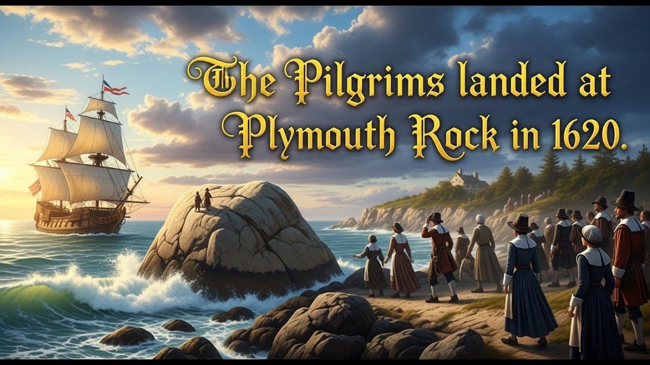 The Pilgrims and Plymouth Rock: The Journey of 1620 (Full Documentary)