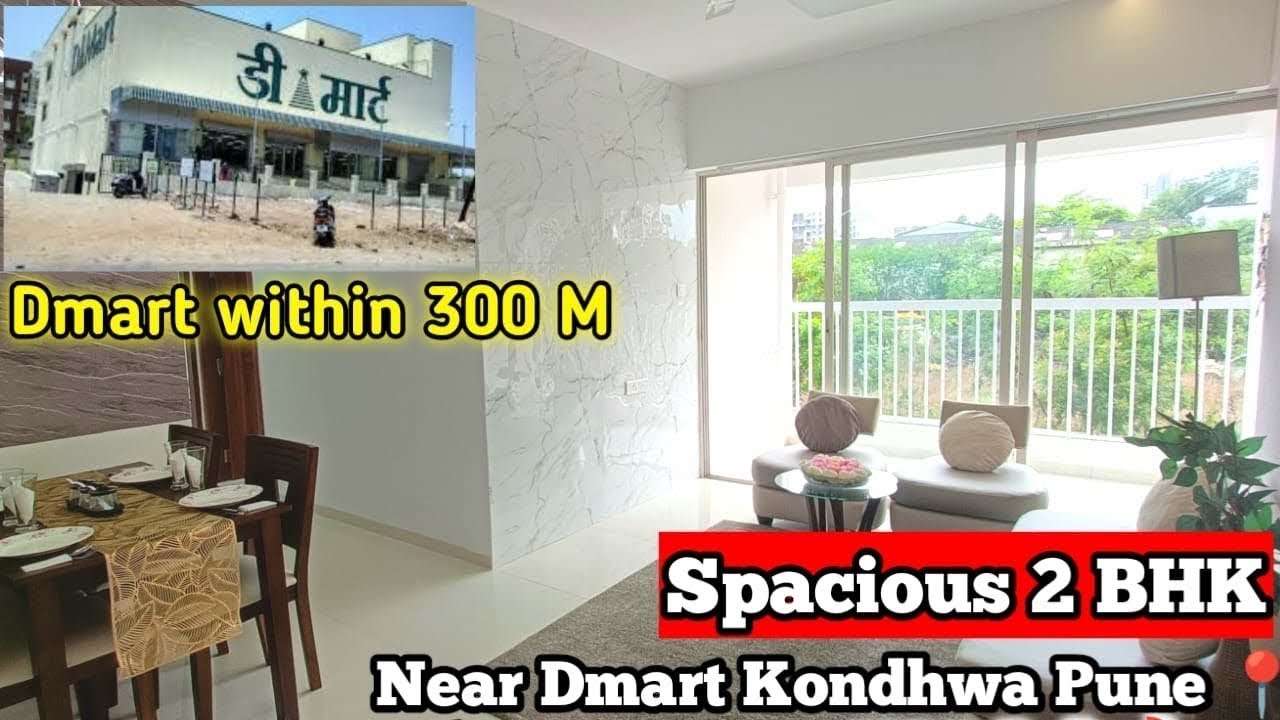 Spacious 2 BHK Flat Near Dmart Kondhwa Pune | Covered Car Parking | All Basic Amenities |#2bhk #pune