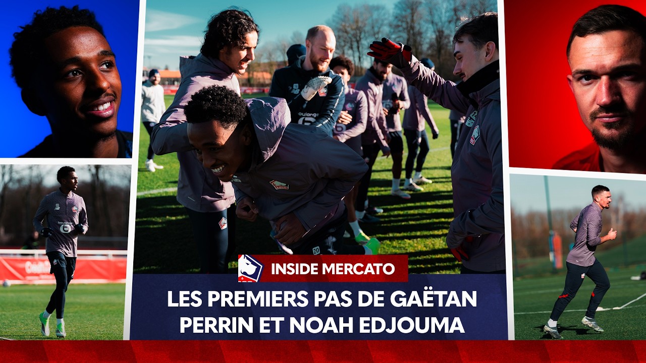 INSIDE I Dans les coulisses des premières 48h de Noah Edjouma et Gaëtan Perrin au LOSC 🎬