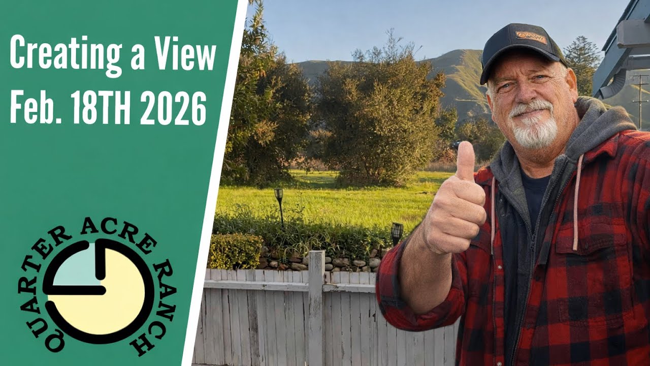Modifying an old rotten fence and creating an amazing view.