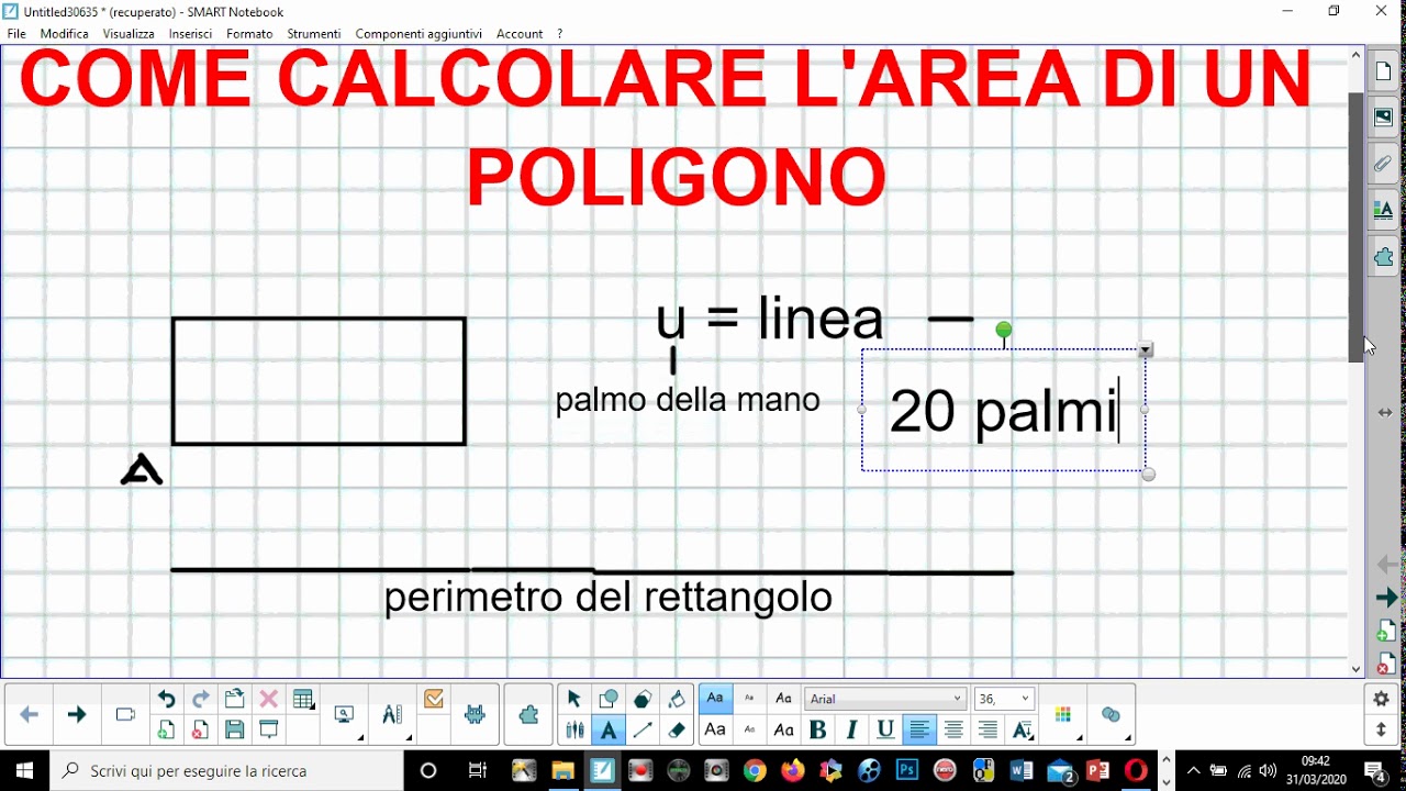 area di un poligono
