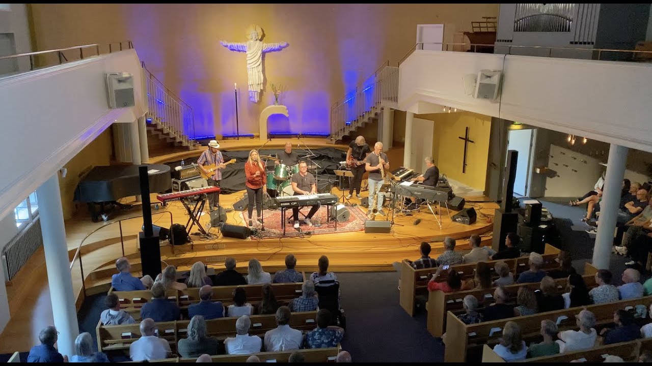 Arvid Pettersen & Bill Maxwell Allstar Band, AUG 2022 Give Thanks (after 90 sec Cuando; Koinonia)