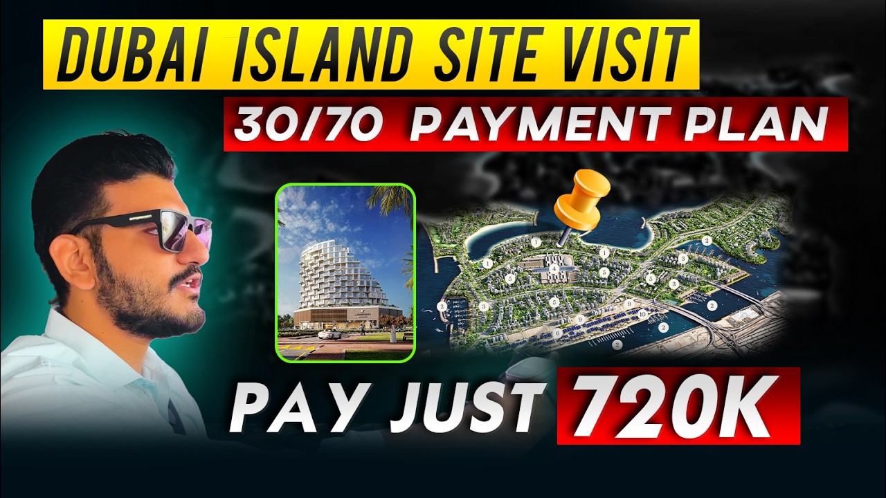 JW Marriott Residences Dubai Island – Sea-Facing Apartment! 30/70 Plan