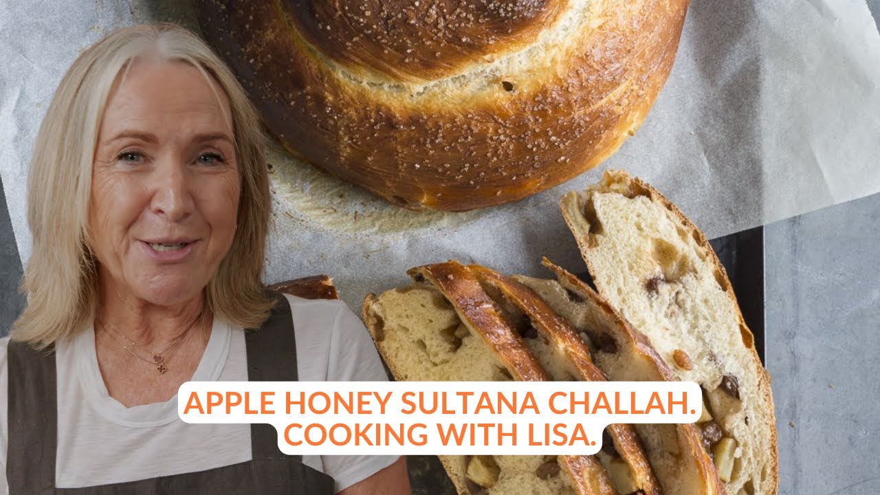 Apple, Honey + Sultana Challah: a step by step guide for Rosh Hashanah
