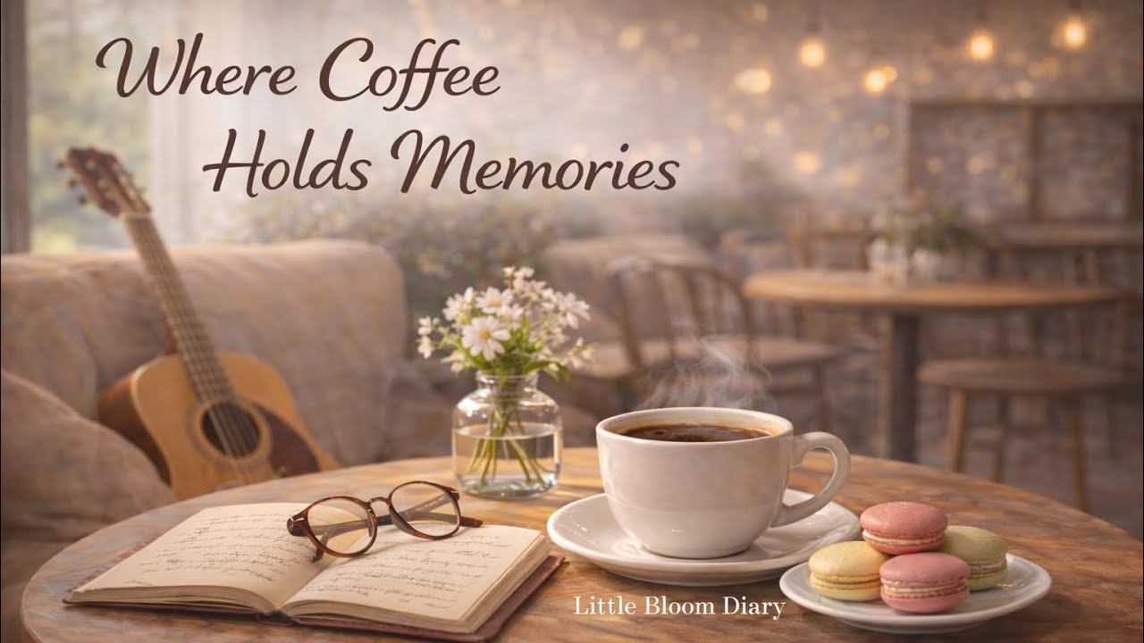 Little Bloom Diary - Where Coffee Holds Memories | Full Album | Cozy Cafe Love Songs