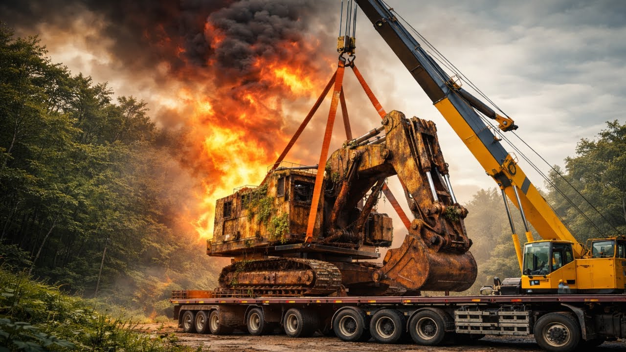 Left to Rot for Years, This Giant Machine Was Finally Restored
