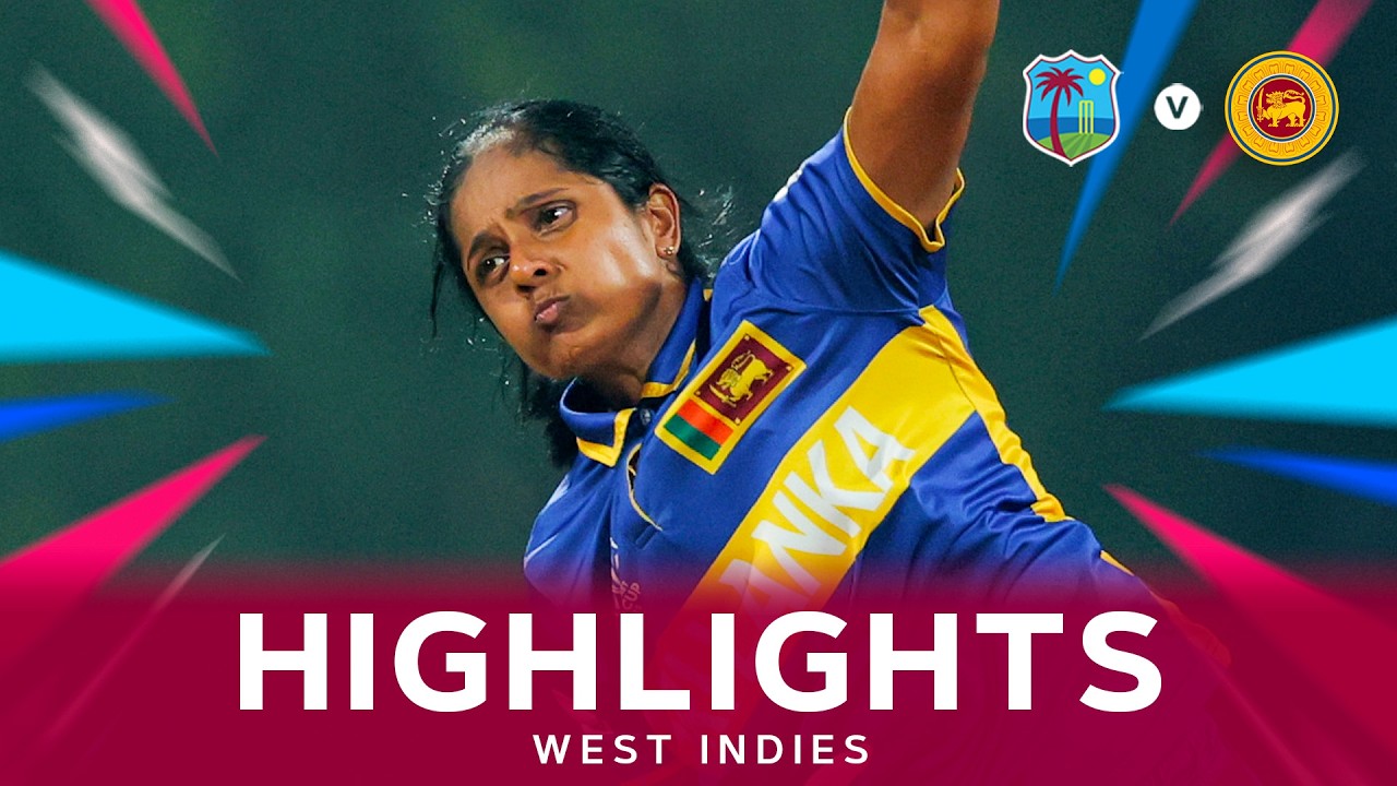 Taylor & Glasgow Fightback! Highlights | West Indies Women v Sri Lanka | 1st CG United ODI