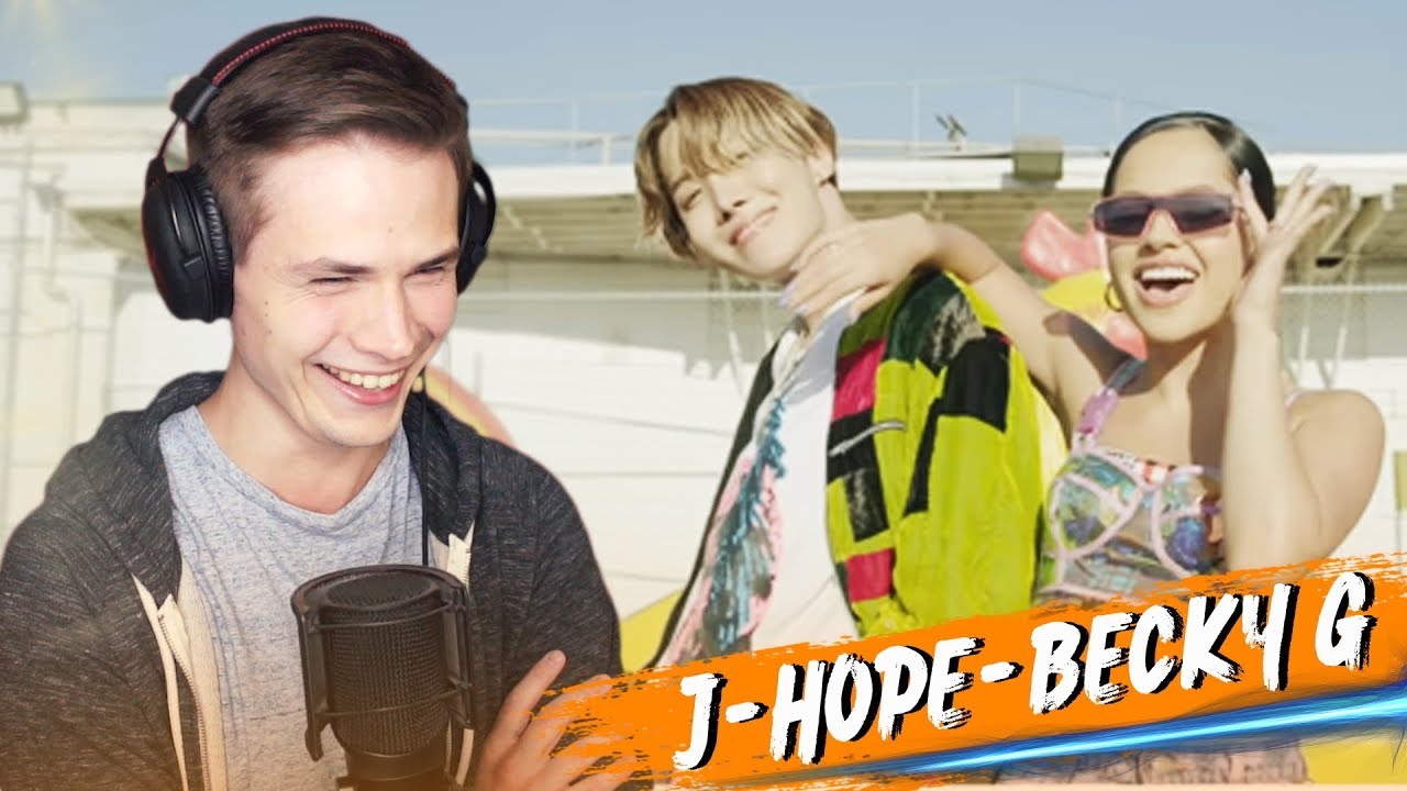 j-hope реакция - Chicken Noodle Soup (feat. Becky G) (MV) РЕАКЦИЯ